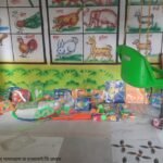 अंगणवाडी : बोलक्या भिंती आणि खेळणी साहित्य वाटप