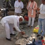 गावामध्ये प्रत्येक घराला नळाद्वारे पाण्याची सोय