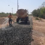 भायगव्हाण  ते राहेरा रस्त्याचे खडीकरण आणि मजबुतीकरण